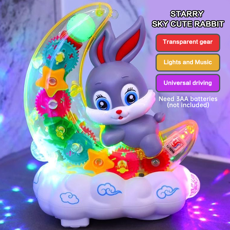 Electric Scooter - Skuter Mainan Listrik Moon Rabbit dengan