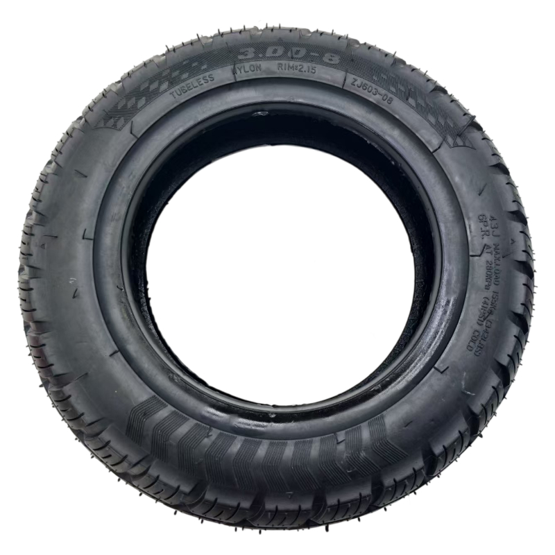 Scooter Tire - Ban Vakum Tubeless 300-8 dengan Tekstur