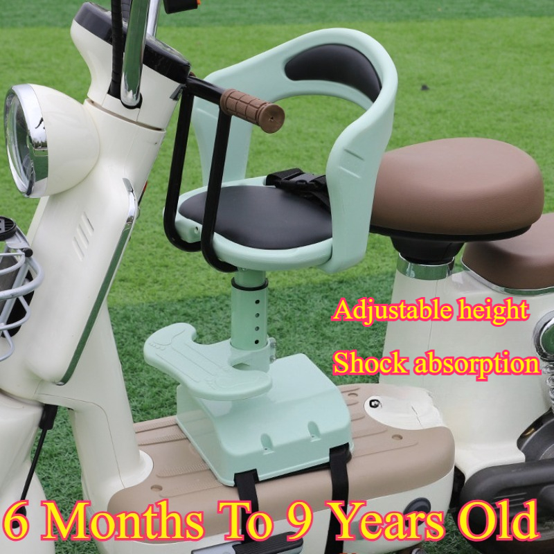 Kids Electric Scooter - Kursi Pengaman Anak Depan yang Dapat