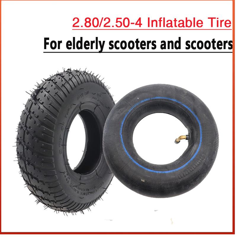 Scooter Tire - Ban tiup berkualitas tinggi ukuran 2.80/2.50-4