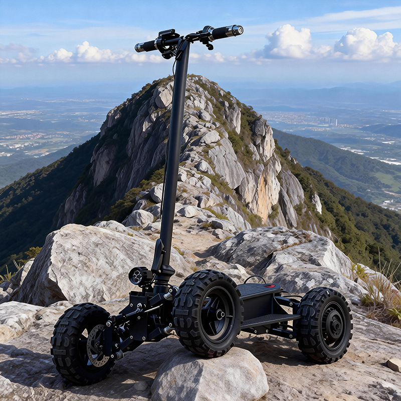 Folding Electric Scooter - Skuter Listrik Empat Roda MIA11 Inci,