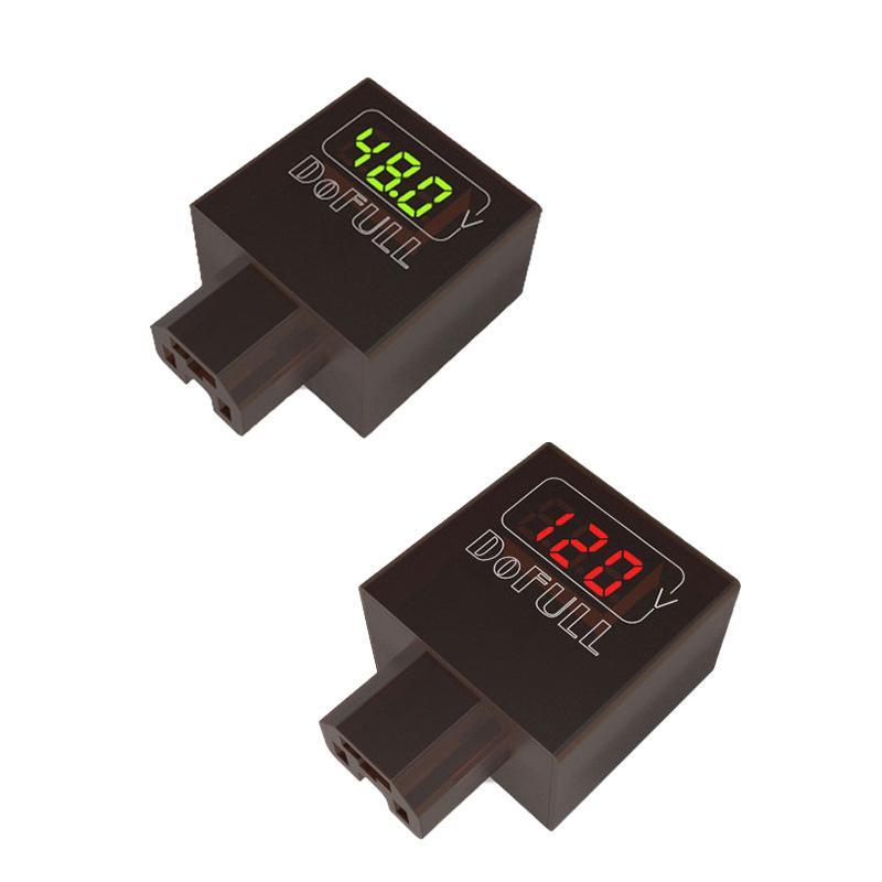2-in-1 Voltmeter Sepeda Listri - Electric Scooter Charger ulasan dan harga