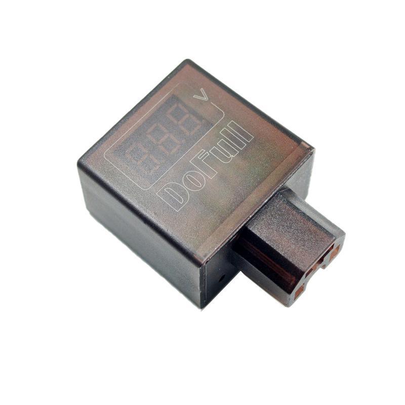 2-in-1 Voltmeter Sepeda Listri - Electric Scooter Charger ulasan dan harga