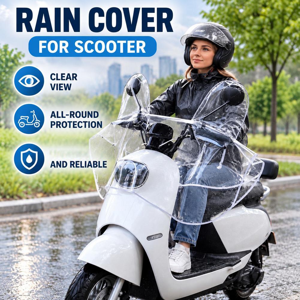 Pelindung Hujan Transparan unt - Electric Scooter ulasan dan harga