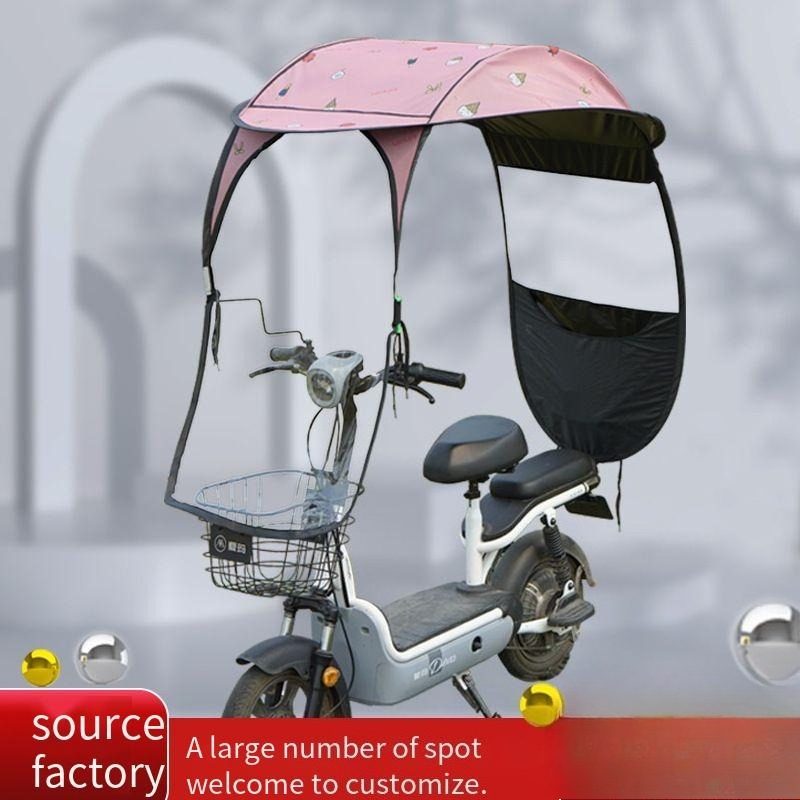 Kanopi Skuter Listrik Kompak B - Electric Scooter Rain Cover ulasan dan harga