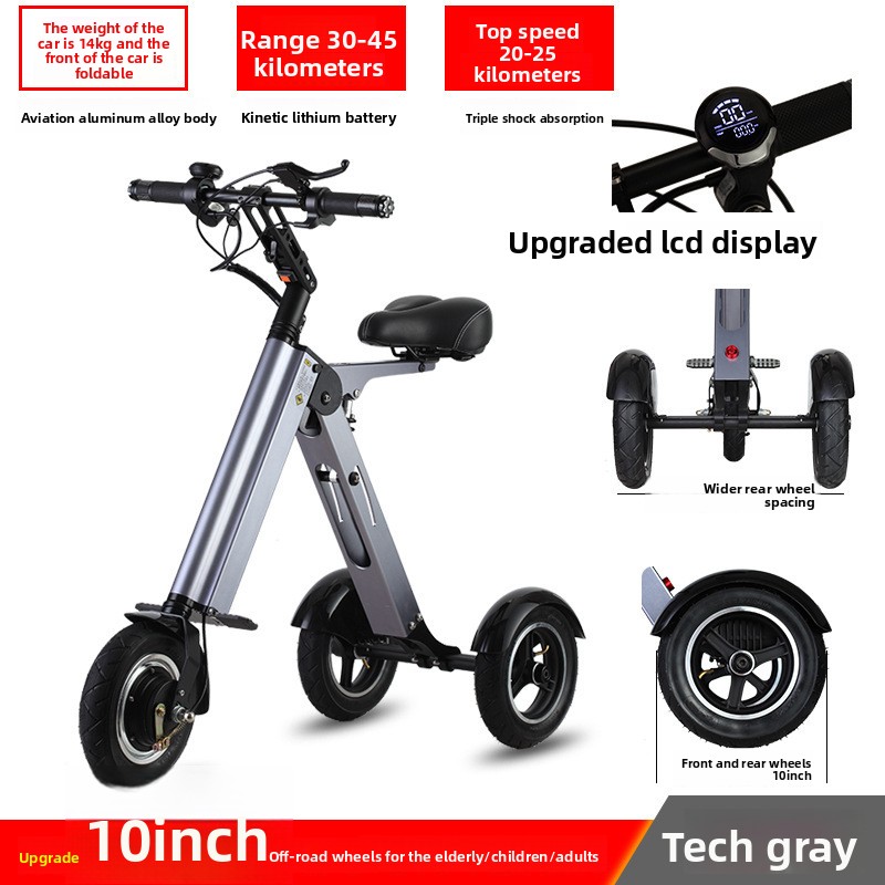 Skuter Listrik Lipat Ultra-Rin - Folding Electric Scooter ulasan dan harga