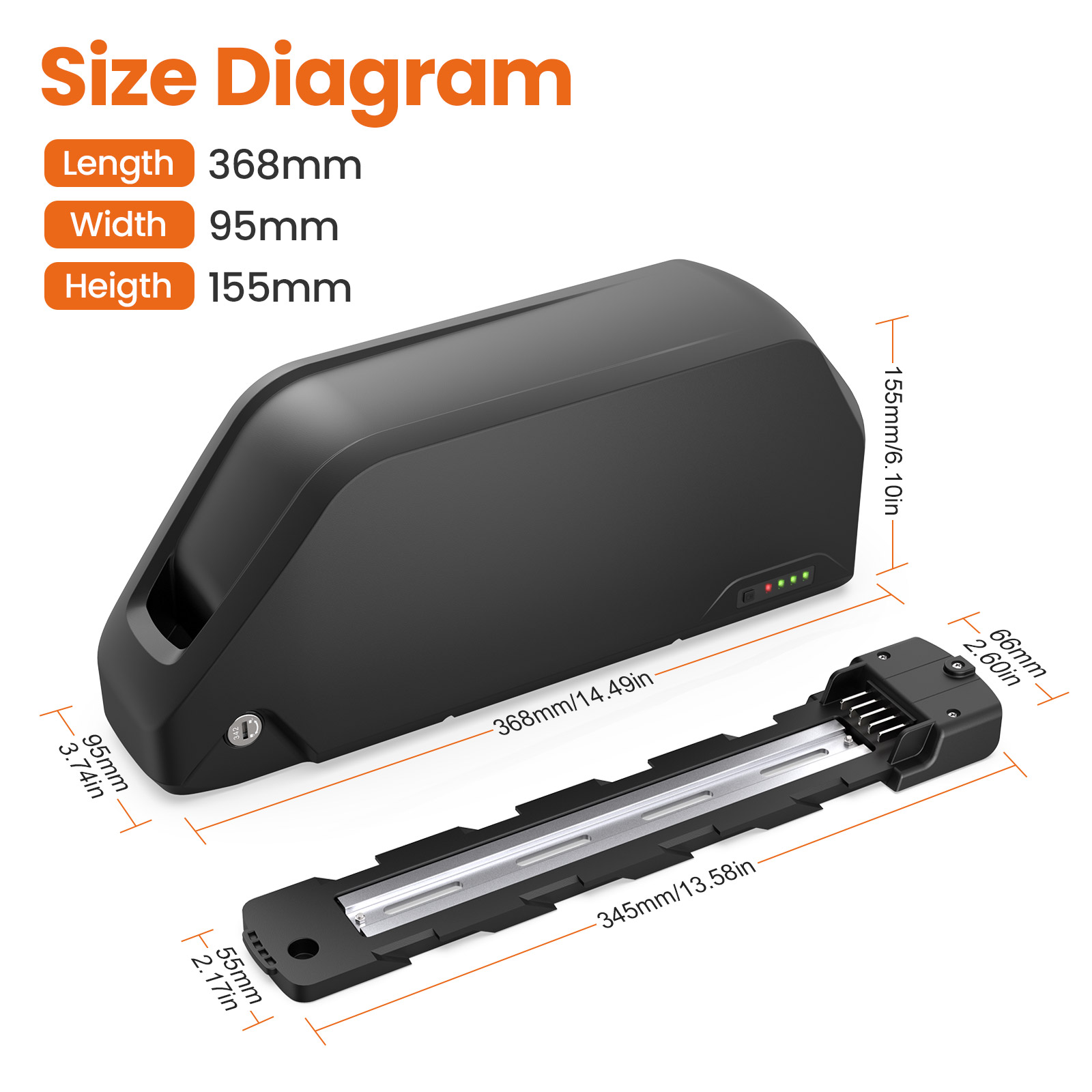 PD-6 Baterai Lithium Ebike Par - 60V 30Ah 21700 Battery Pack ulasan dan harga