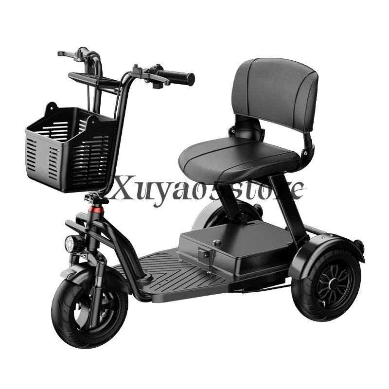 Sepeda motor listrik roda tiga - Folding Electric Scooter ulasan dan harga