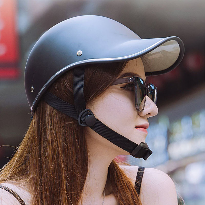 Helm Setengah Sepeda Motor Top - Electric Scooter Adults ulasan dan harga