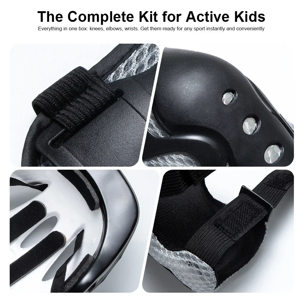 Set Helm Sepeda Anak 7-Piece d - Scooter Helmet Set ulasan dan harga